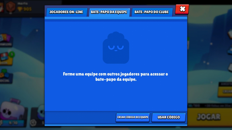 'Brawl Stars' tem um chat incorporado 