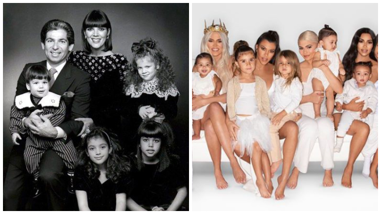 18 postais de Natal da família Kardashian/Jenner que precisa mesmo de ver