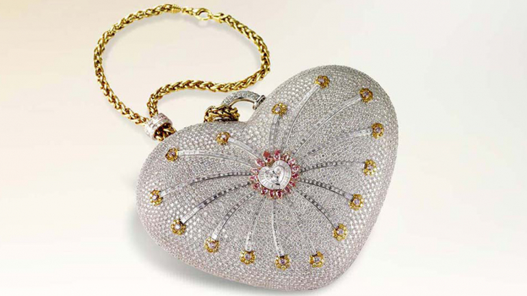 A carteira 1001 Nights Diamond Purse da marca Mouawad 