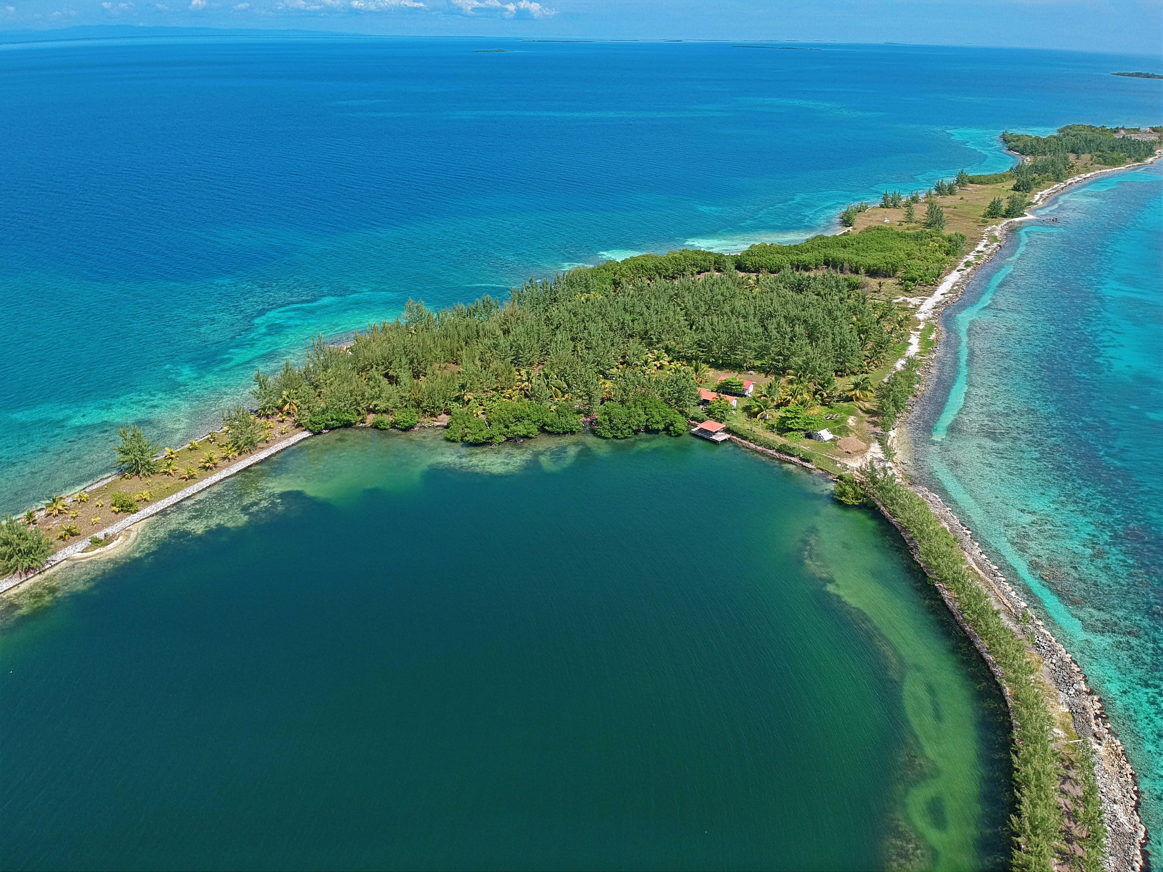 Comece a sonhar. Esta ilha de águas cristalinas está à venda