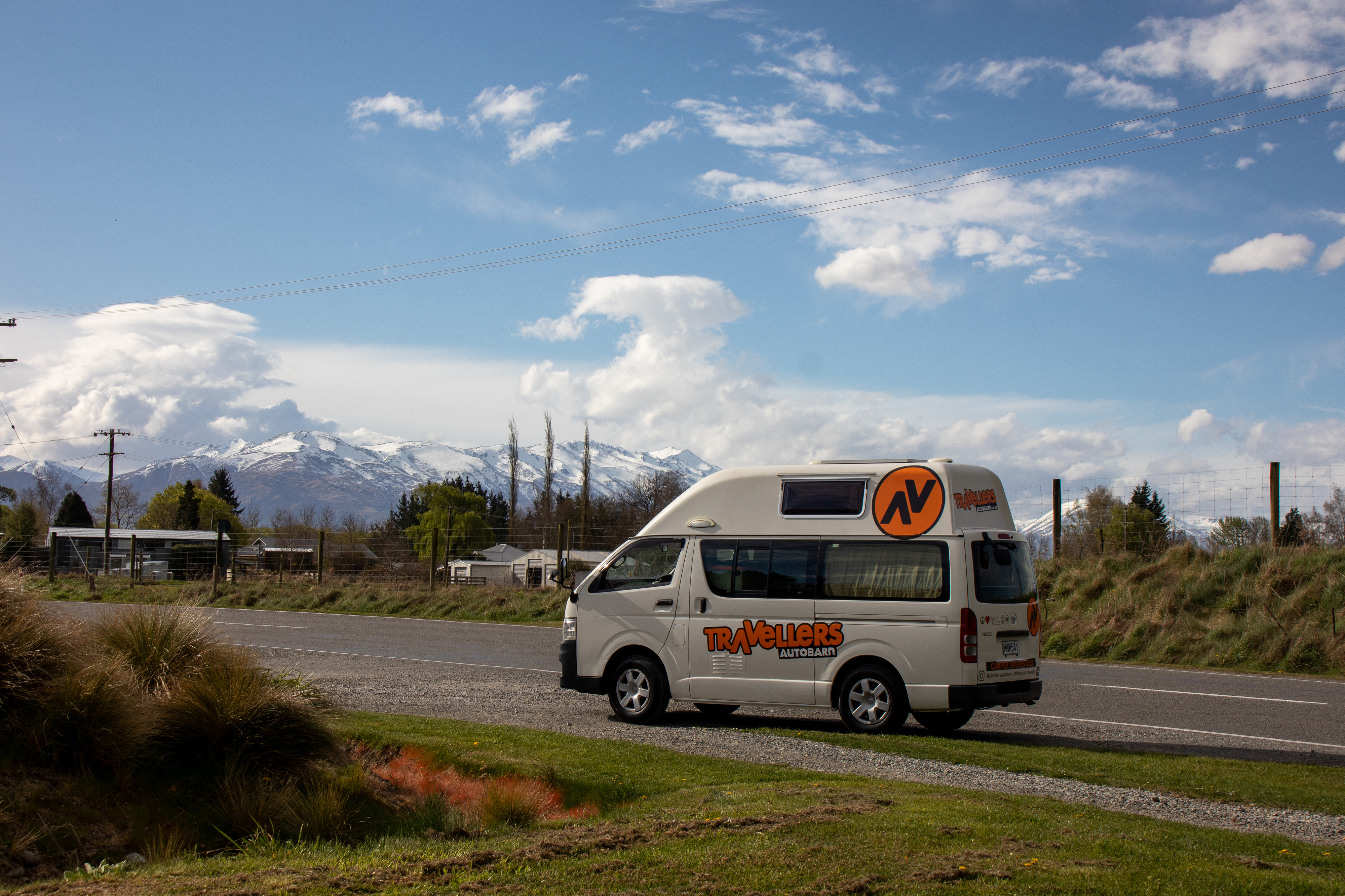 A caravana onde vivi ao longo destes 21 dias de viagem