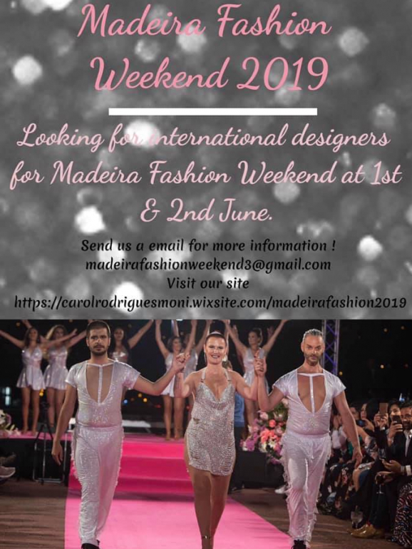 O cartaz oficial do Madeira Fashion Weekend 