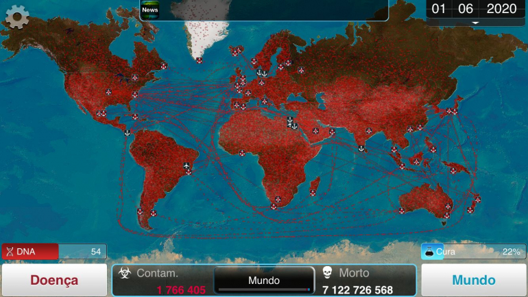 Jogo 'Plague Inc.' vai ter uma epidemia provocada por falta de vacinas