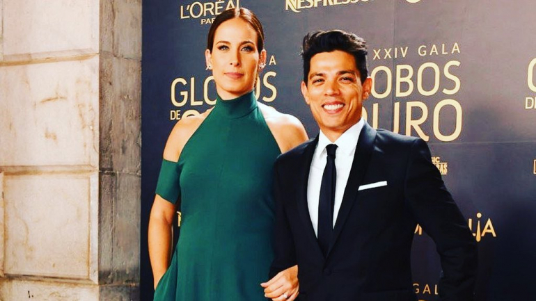 Vasco Palmeirim e a mulher, Bárbara Magalhães