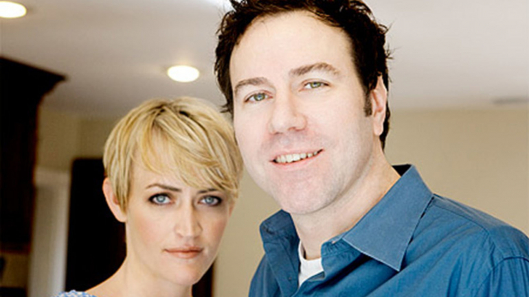 Heather e o ex-marido, Jon
