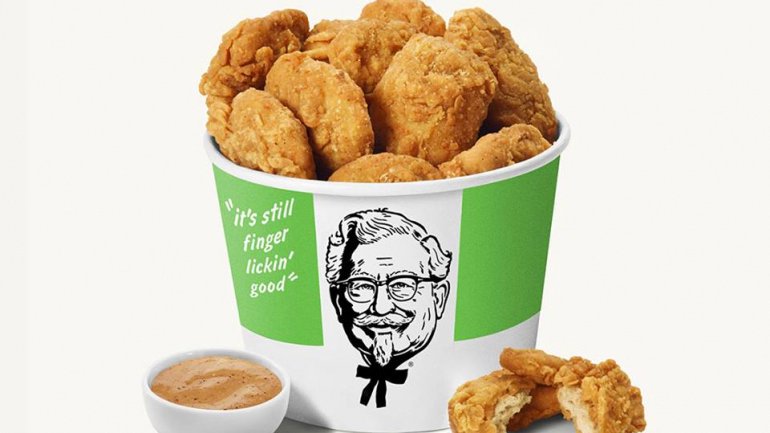 Os nuggets vegetarianos estão a ser desenvolvidos pela Beyond Meat