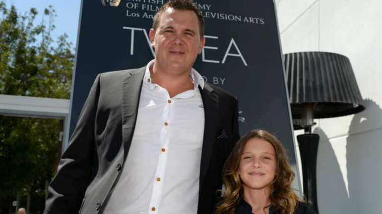 Robert e a filha