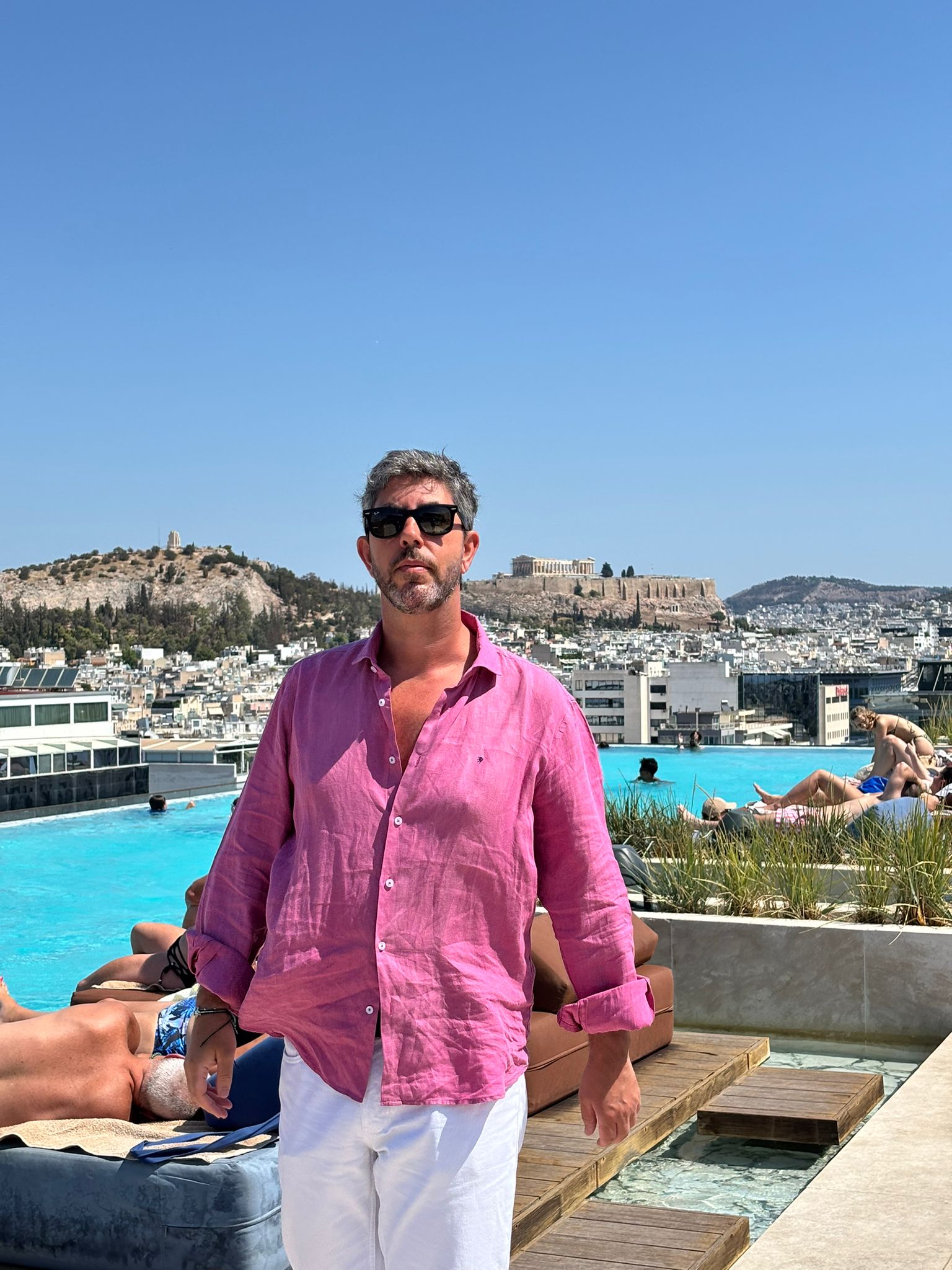 Adriano Silva Martins no Grand Hyatt Athens