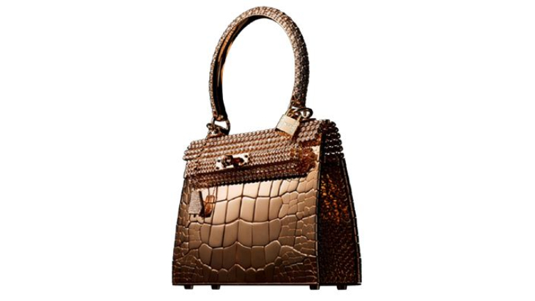 A carteira Kelly Rose Gold da Hermès 
