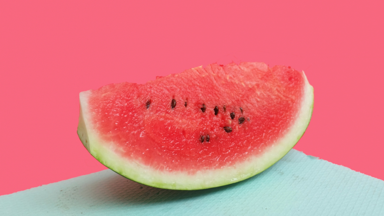 A Nannarella utiliza frutas da época para os seus gelados. No verão, aposta no sabor de melancia, entre outros
