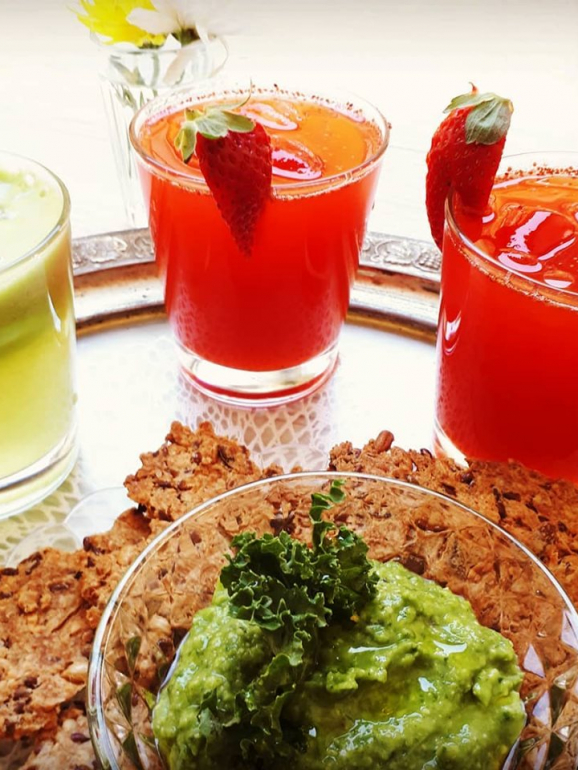 O menu muda todos os dias e há sempre mais do que uma opção de almoço