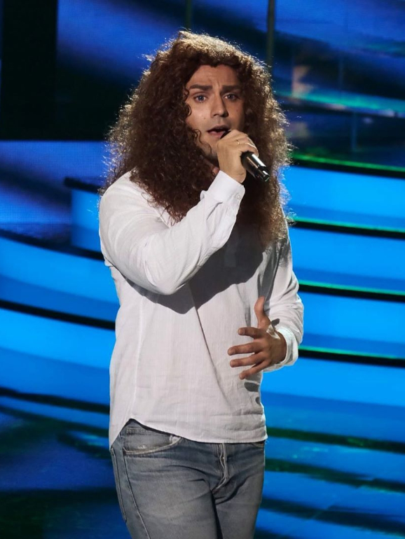 Leandro interpretou Beto este domingo, 14 de julho 