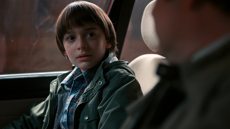 Noah Schnapp tem 14 anos, a mesma idade que Will