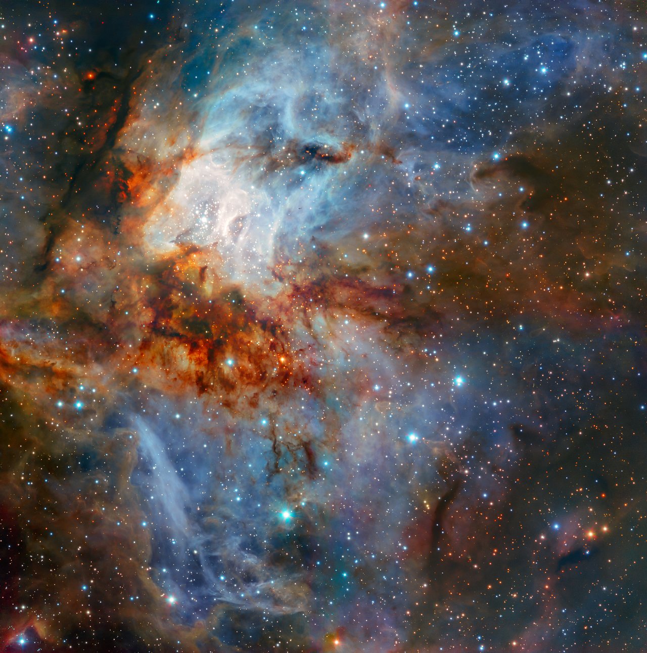 As novas imagens que mostram estrelas a nascerem