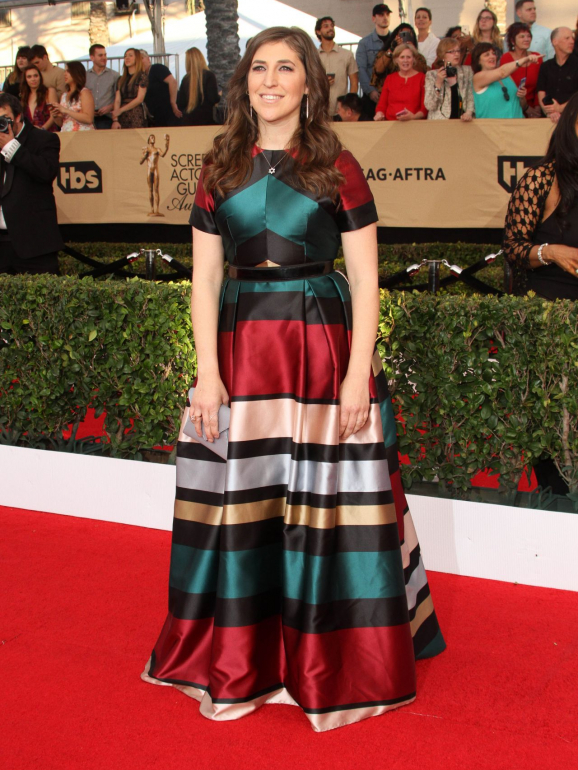 Mayim Bialik nos SAG Awards de 2017