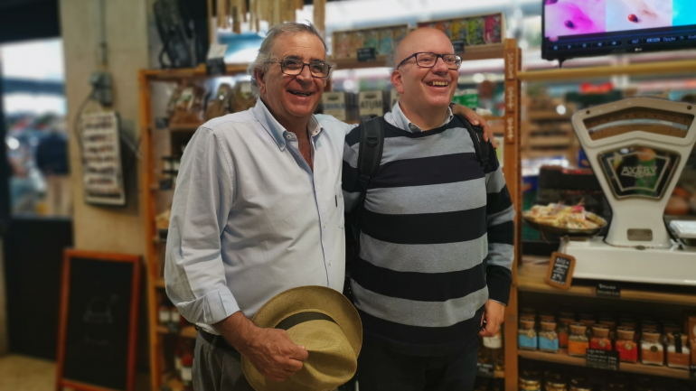 O Vereador de Ambiente da Câmara Municipal de Lisboa, José Sá Fernandes, e Francisco Ferreira, presidente da Zero