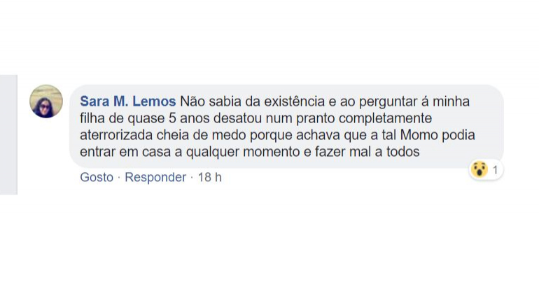 Já há relatos de crianças portuguesas que viram a Momo. Mas será que ela existe mesmo?
