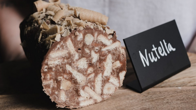 Salame já é uma bomba. Imagine este de Nutella
