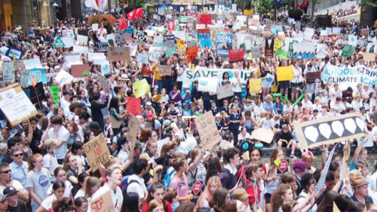 Não é só de estudantes que se faz a greve climática