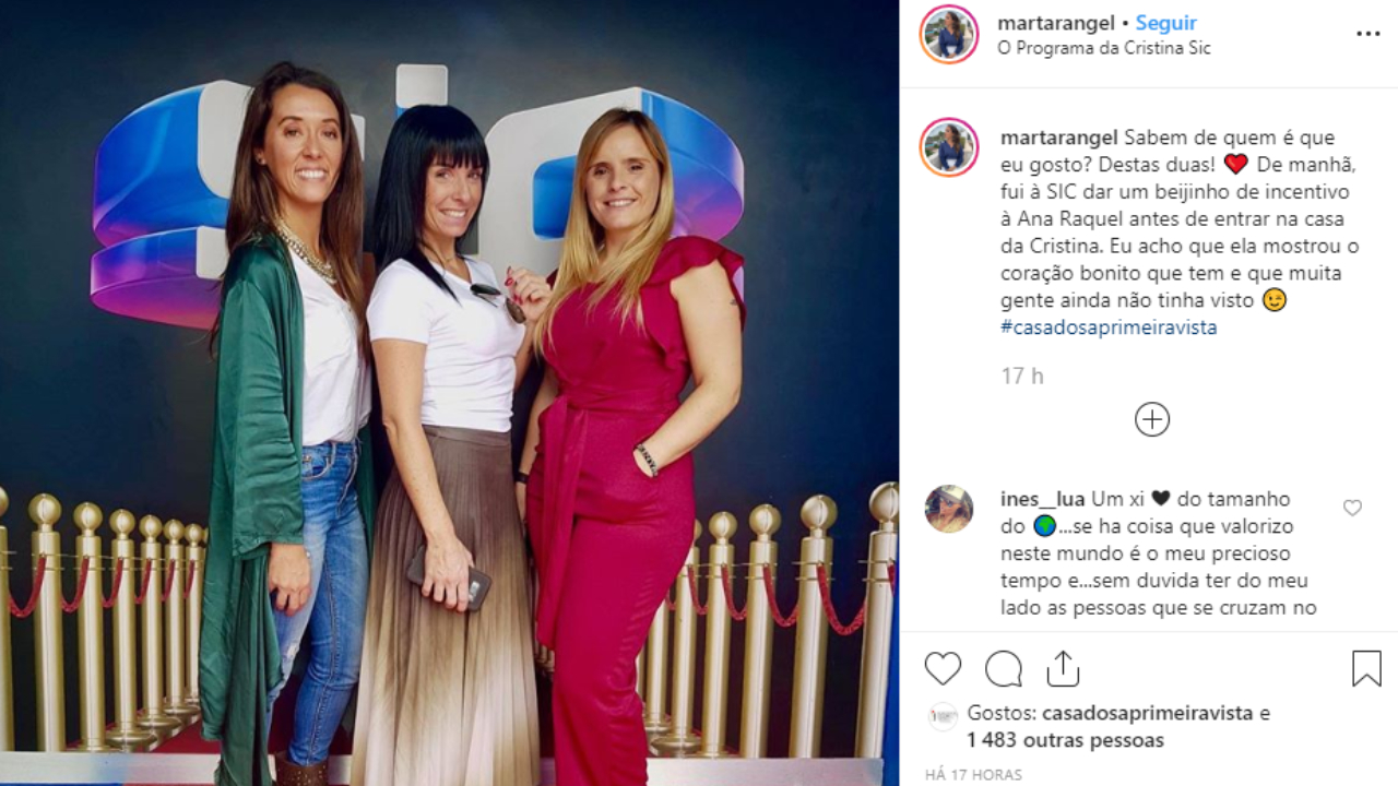 Marta com Ana Raquel e Inês 