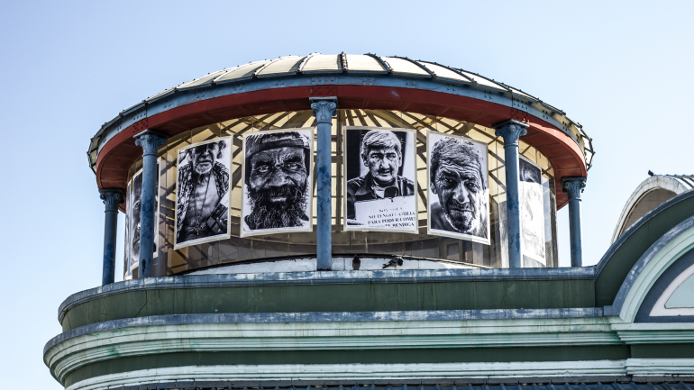 Esta é uma das peças de arte urbana que vai poder ver a partir de 26 de outubro