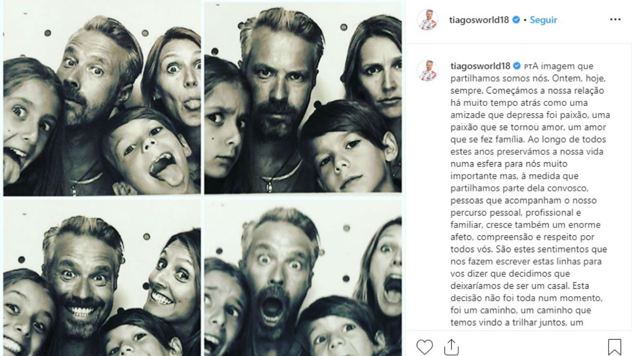 Tiago e Diana são pais de Mel e Noah, de 11 e 9 anos, respetivamente