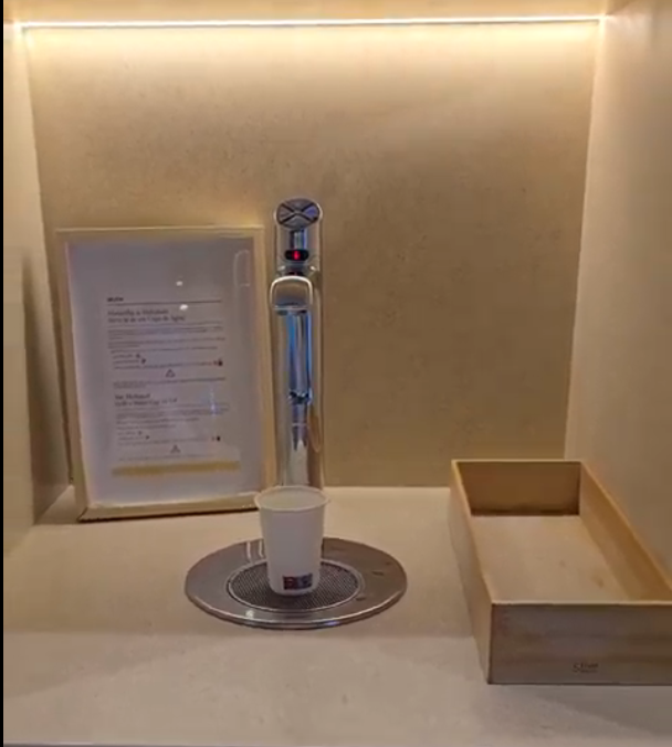Torneiras self service no The Westin Salgados