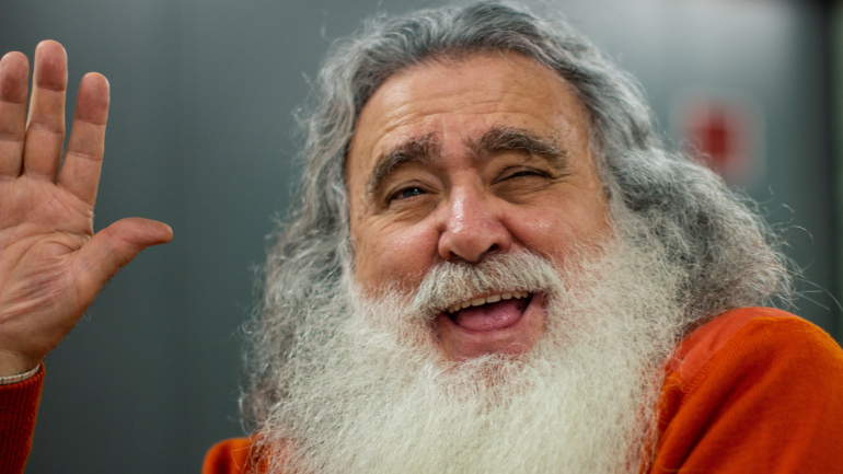 Severino Moreira deixa crescer a barba para chegar a este nível de comprimento
