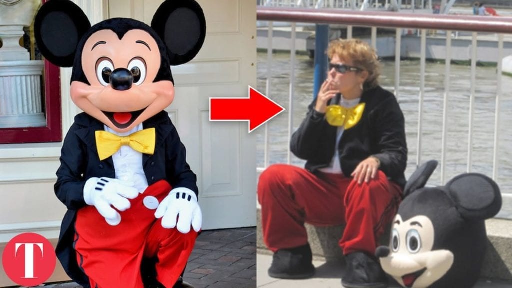 Disney. 40 fotos que estragam a magia do sítio mais feliz do mundo