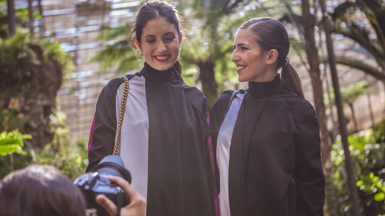 Carla e Soraia na Estufa Fria
