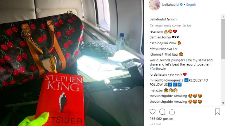 Publicação feita por Bella no Instagram