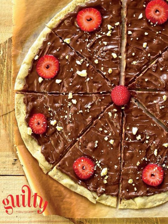 Além da pizza de Nutella, há também a opção de pizza de mascarpone (10€)