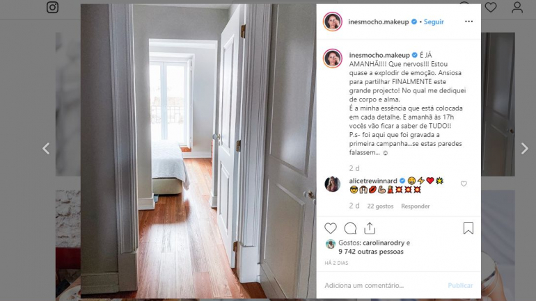 Inês Mocho lança marca própria de perfume