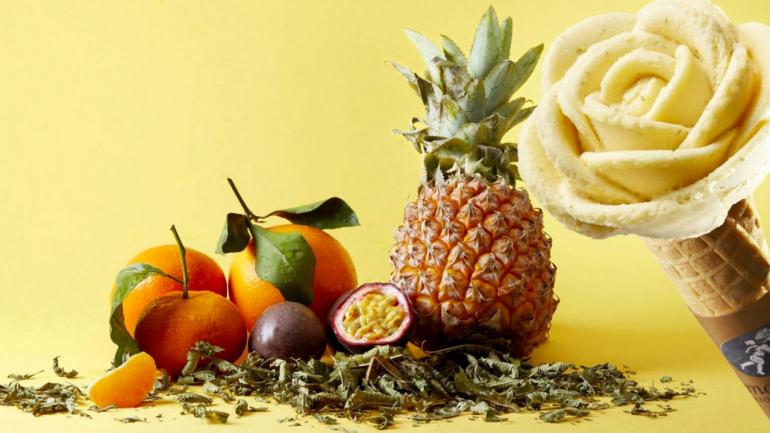 O sabor frutas exóticas com verbena, é feito a partir de frutos como ananás, maracujá, tangerina e manga, entre outros