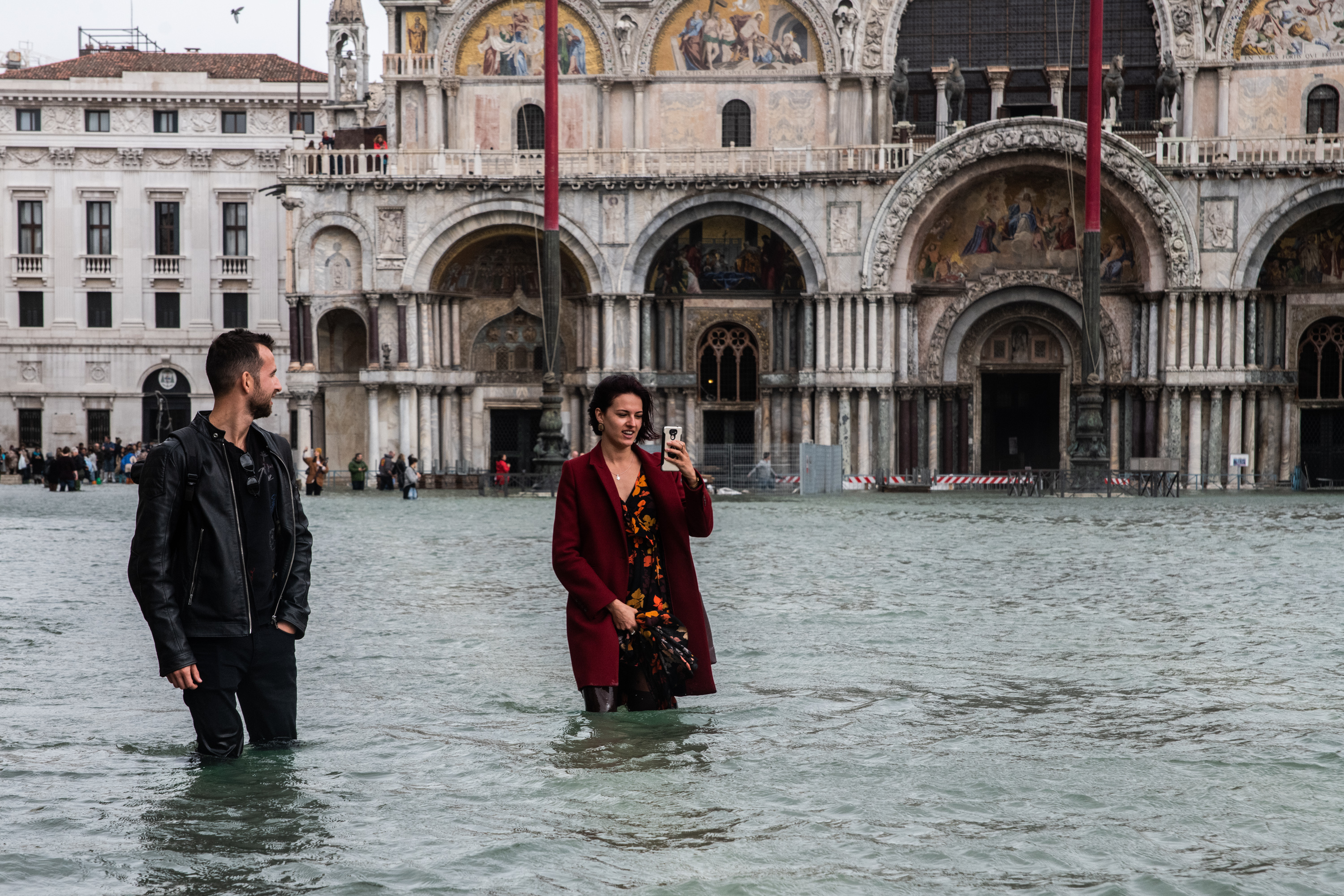 9 imagens chocantes das inundações em Veneza
