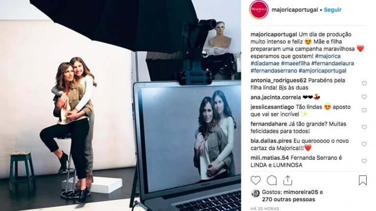 Filha de Fernanda Serrano já é modelo fotográfica aos 11 anos (e fez um trabalho com a mãe)