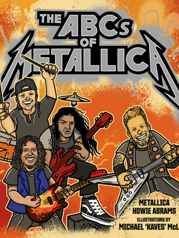 A capa do livro 'The ABCs of Metallica'