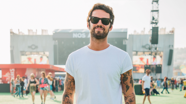 O humorista veio aos NOS Alive atuar no palco Comédia