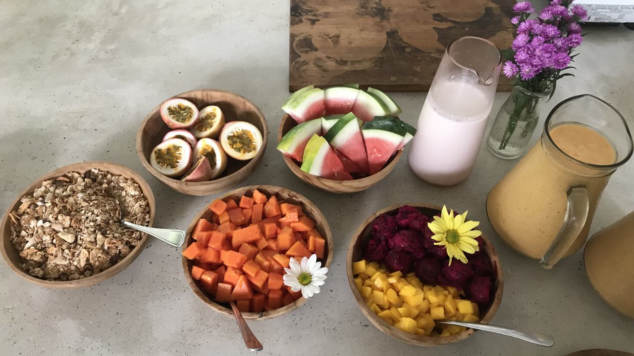 Marta partiu 'não acompanhada' para Bali. Objetivo? Aprender mais sobre comida vegan raw