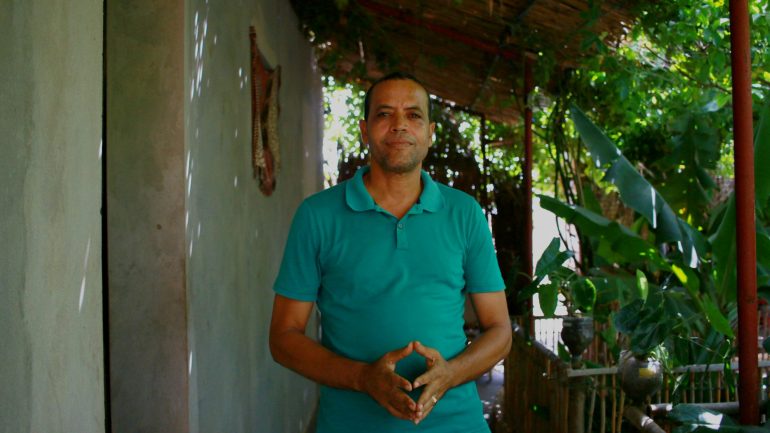Joaquim Andrade é proprietário do restaurante Mansão, em Fundo das Figueiras