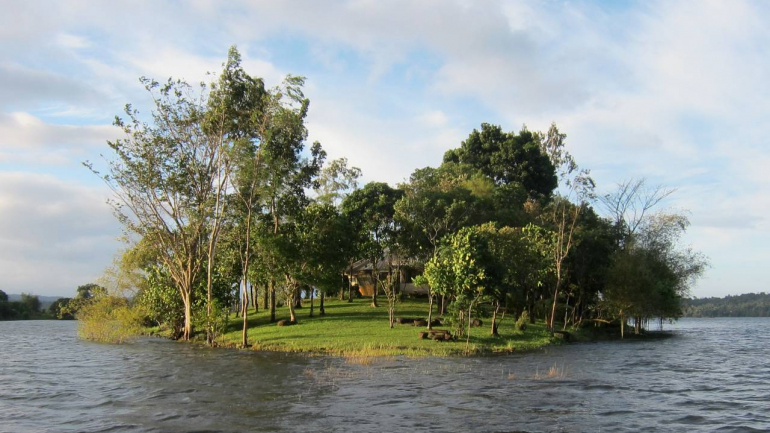Ilha privada em Manila, Filipinas