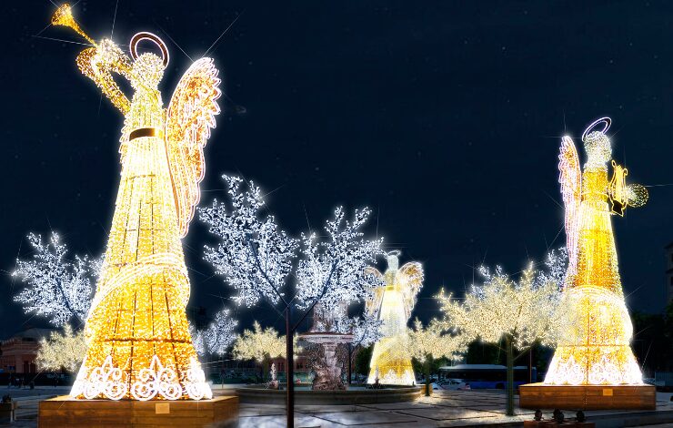 Luzes de Natal em Madrid Luzes de Natal em Madrid