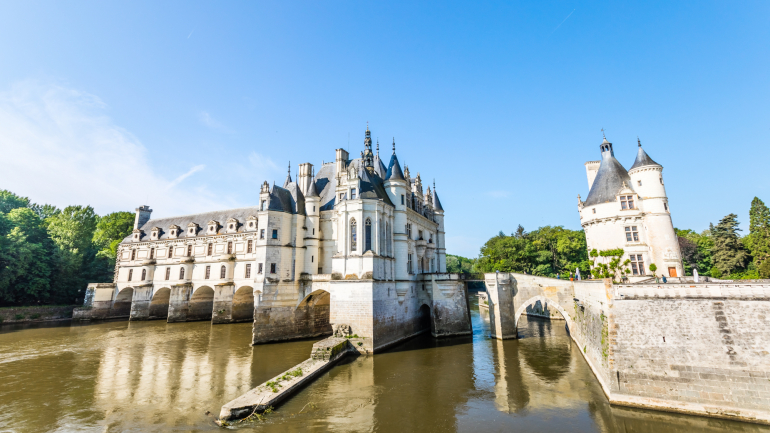 Chenonceau é conhecido como o castelo das mulheres