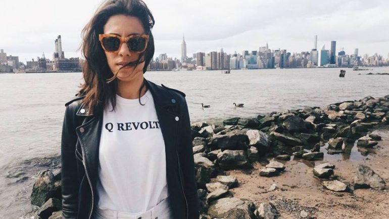 A autora do projeto Q Revolt, Rita Braz.