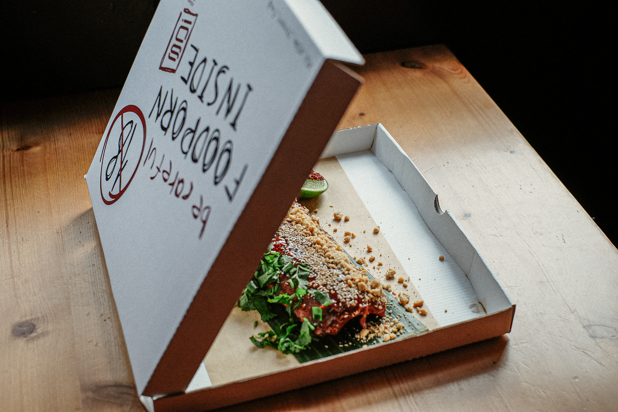 O novo prato do SOI parece uma pizza, mas não é — e é só para maiores de 18