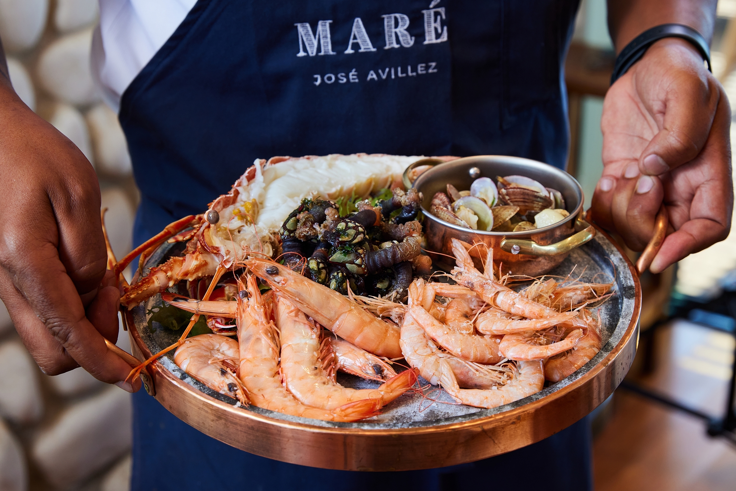 A MARÉ subiu e trouxe o novo restaurante de José Avillez. Há marisco, peixe na brasa e gelado para a sobremesa