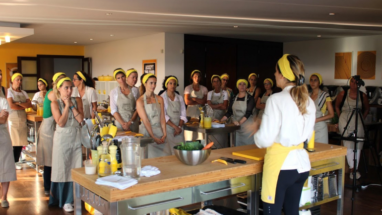 A culinária é um dos temas fortes do curso