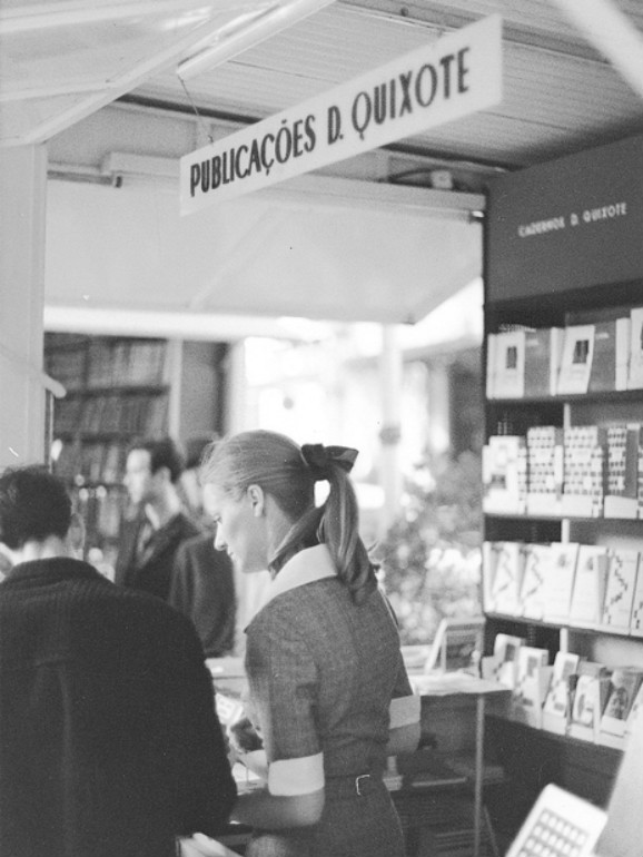 Snu no stand da Dom Quixote durante a Feira do Livro de Lisboa