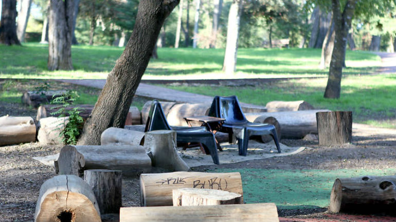 O espaço fica no meio dos 10 hectares do Parque José Gomes Ferreira.