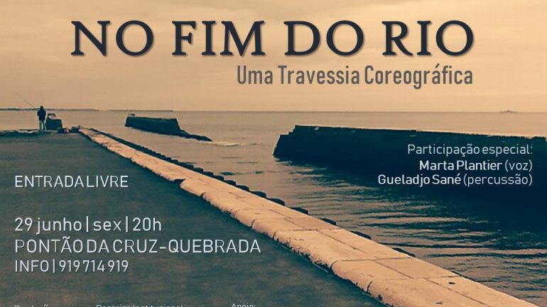 Cartaz da performance que acontece esta sexta-feira, dia 29